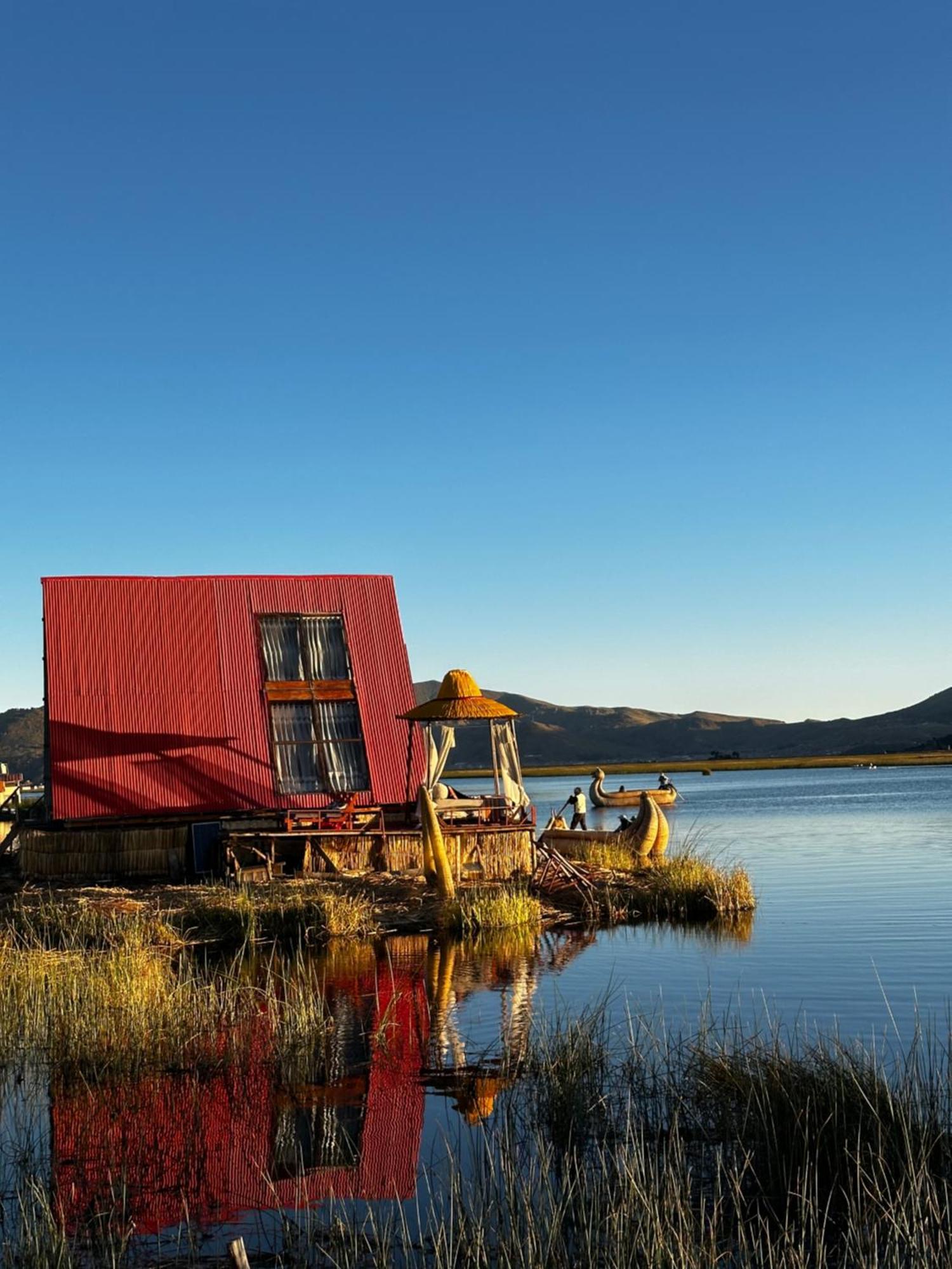 Uros Waliski Lodge Puno Eksteriør bilde